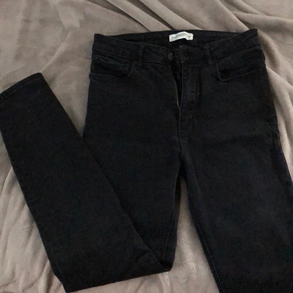 Zara high waist skinny jeans